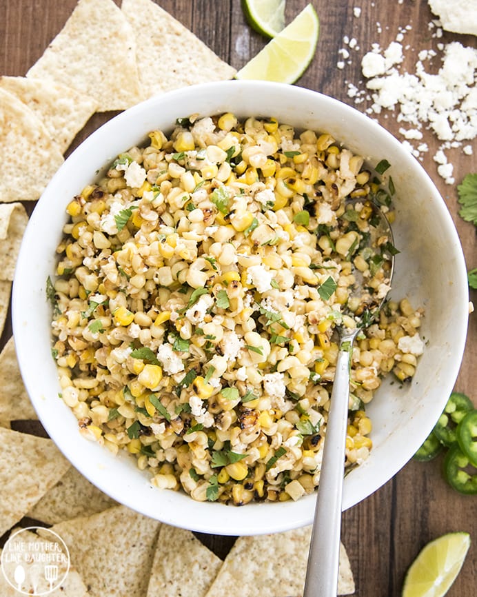 Mexican Corn Dip tastes like Mexican Street Corn, but in dip form.