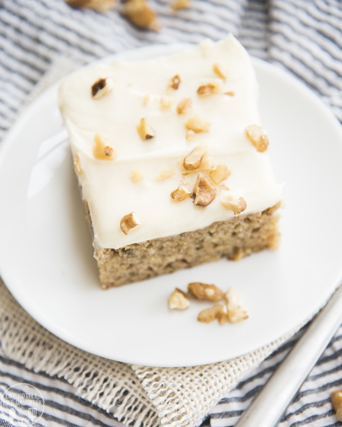 Banana Cake is perfect for an easy dessert