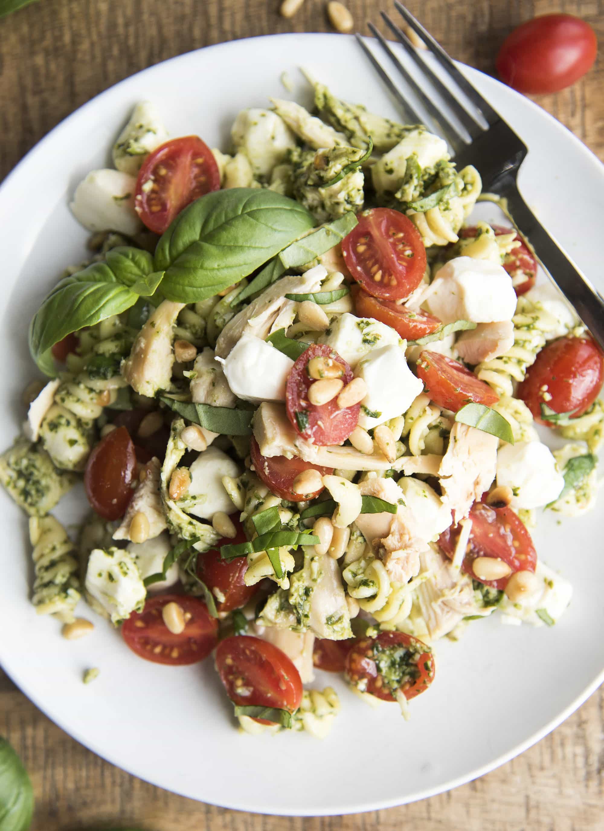 Chicken Pesto Pasta Salad