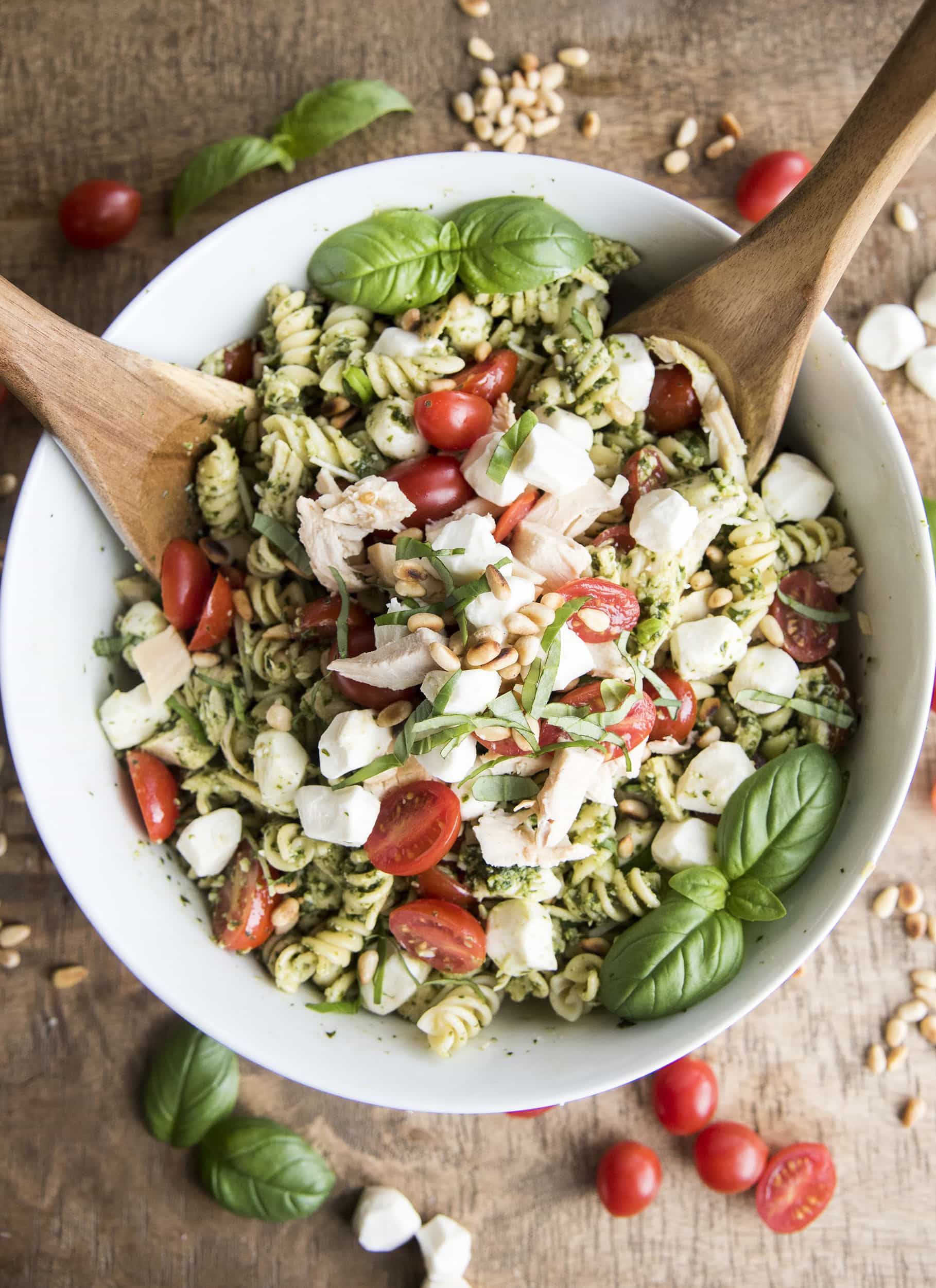 Cold Pesto Pasta Salad