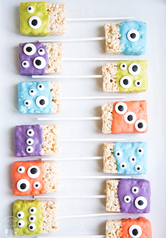 Monsters Rice Krispies Treats 