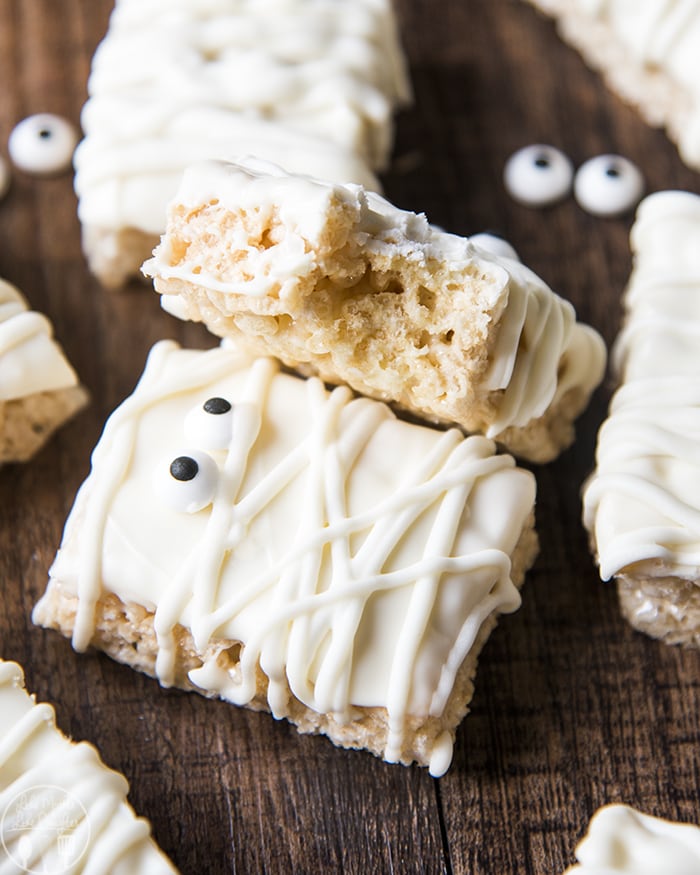 Mummy Rice Krispie Treats