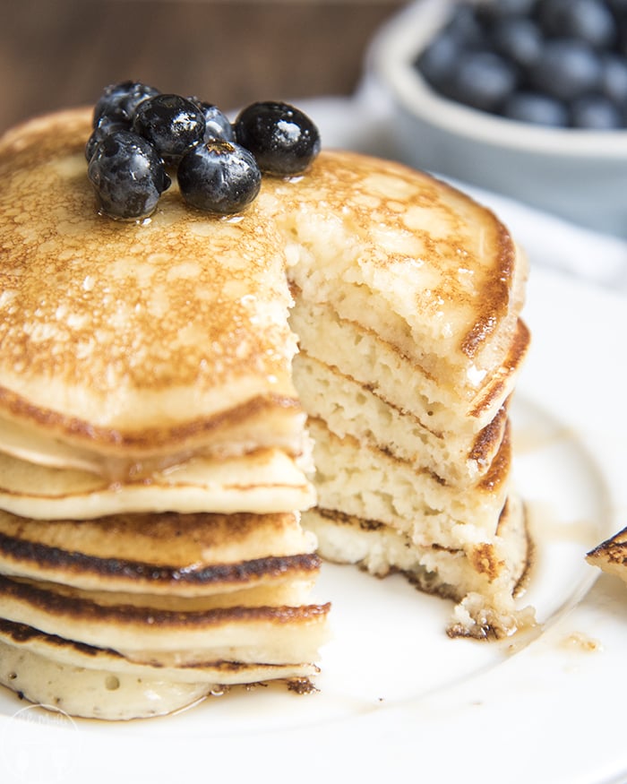Ricotta Cheese Pancakes are perfect for breakfast!