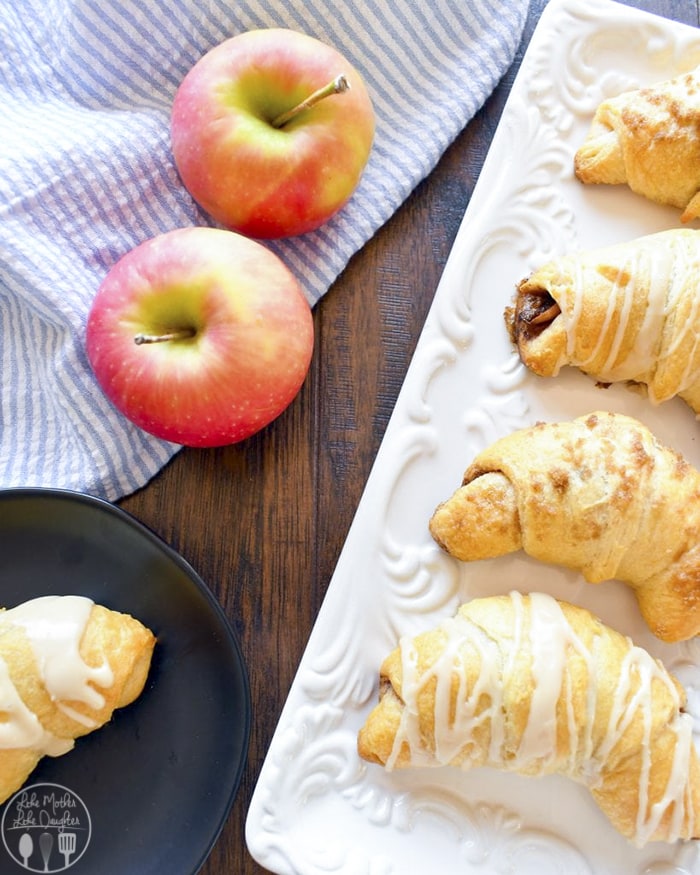 Crescent Roll Apple Pies