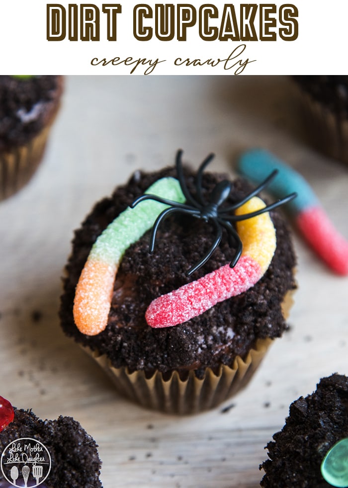 Dirt cupcakes are a delicious chocolate cupcake with chocolate frosting 