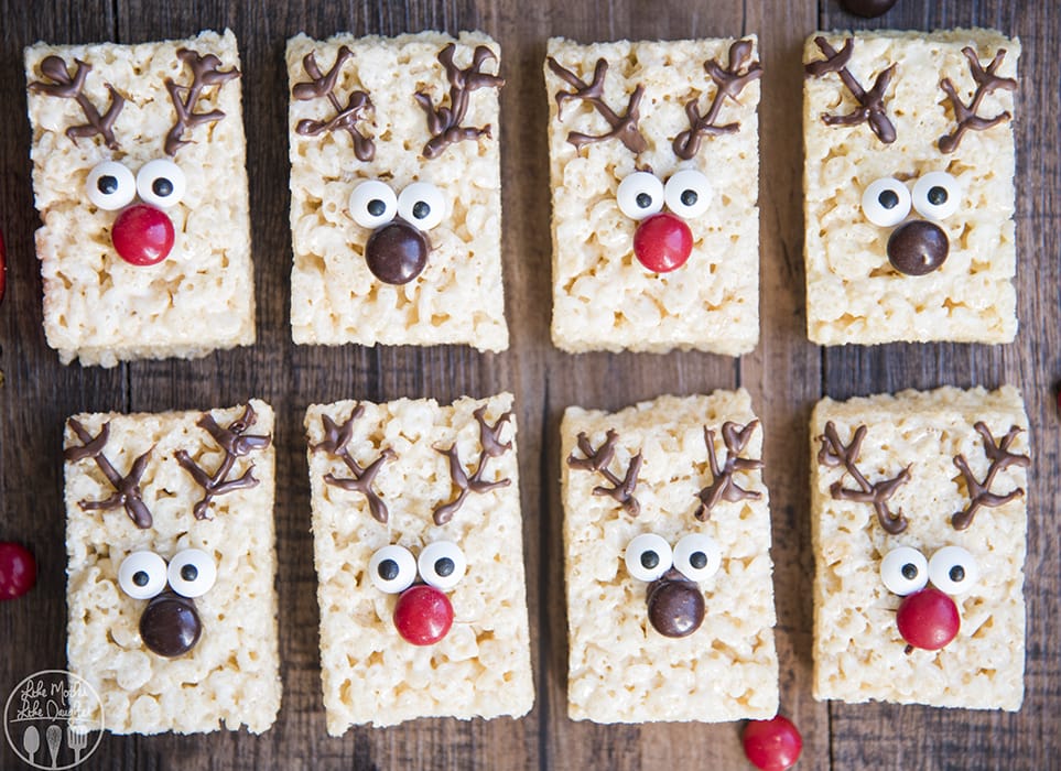 Reindeer Rice Krispie Treats
