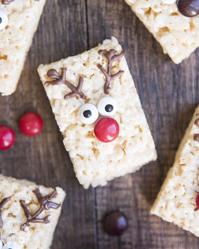 Rice Krispie Reindeer Treats