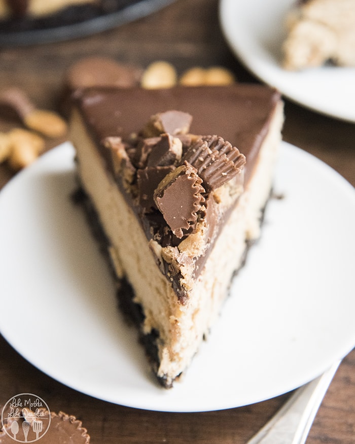 Peanut Butter and Chocolate Cheesecake