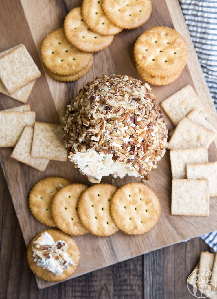 This classic cheese ball is the perfect appetizer