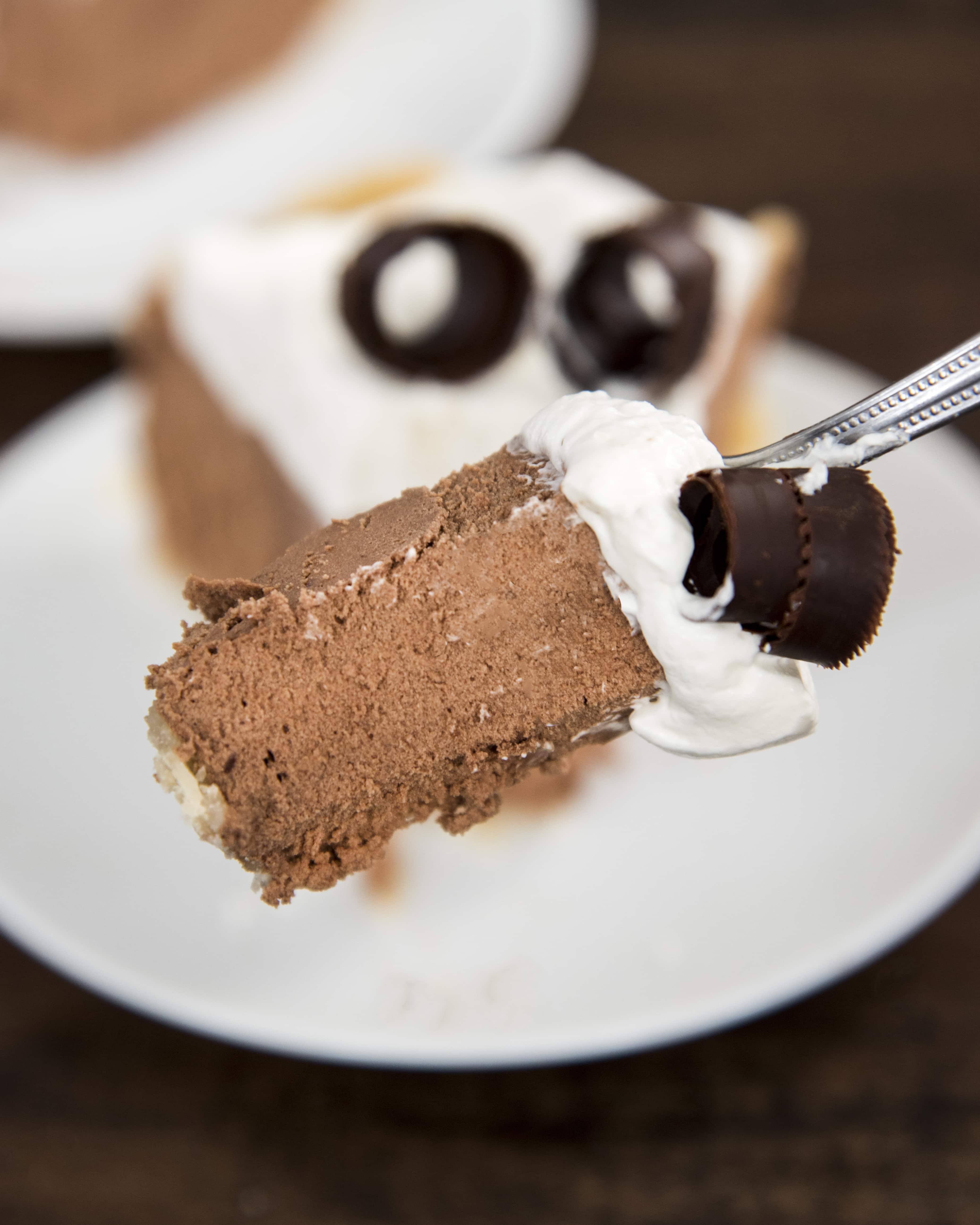 Chocolate Silk Pie is the smoothest chocolate pie you've ever had!