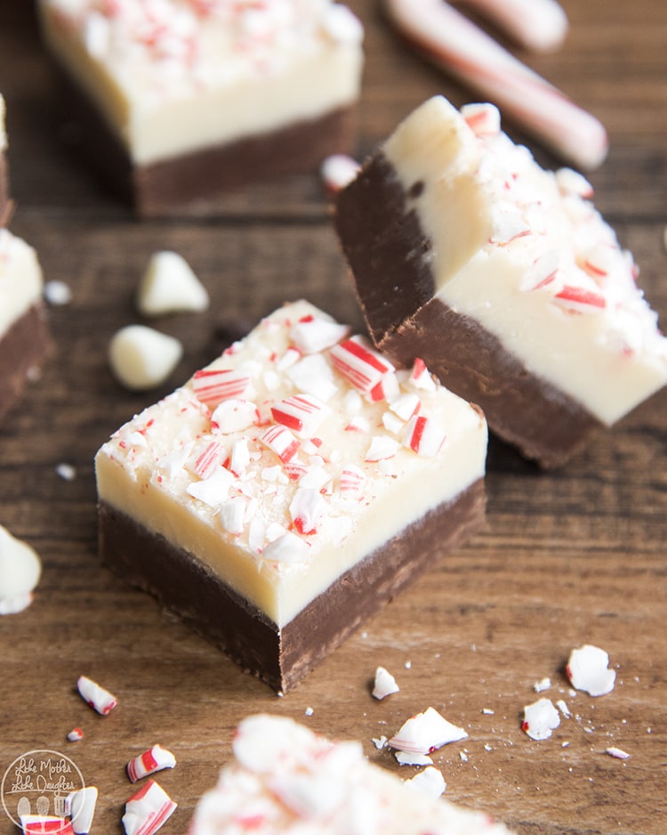 Peppermint Bark Fudge Recipe