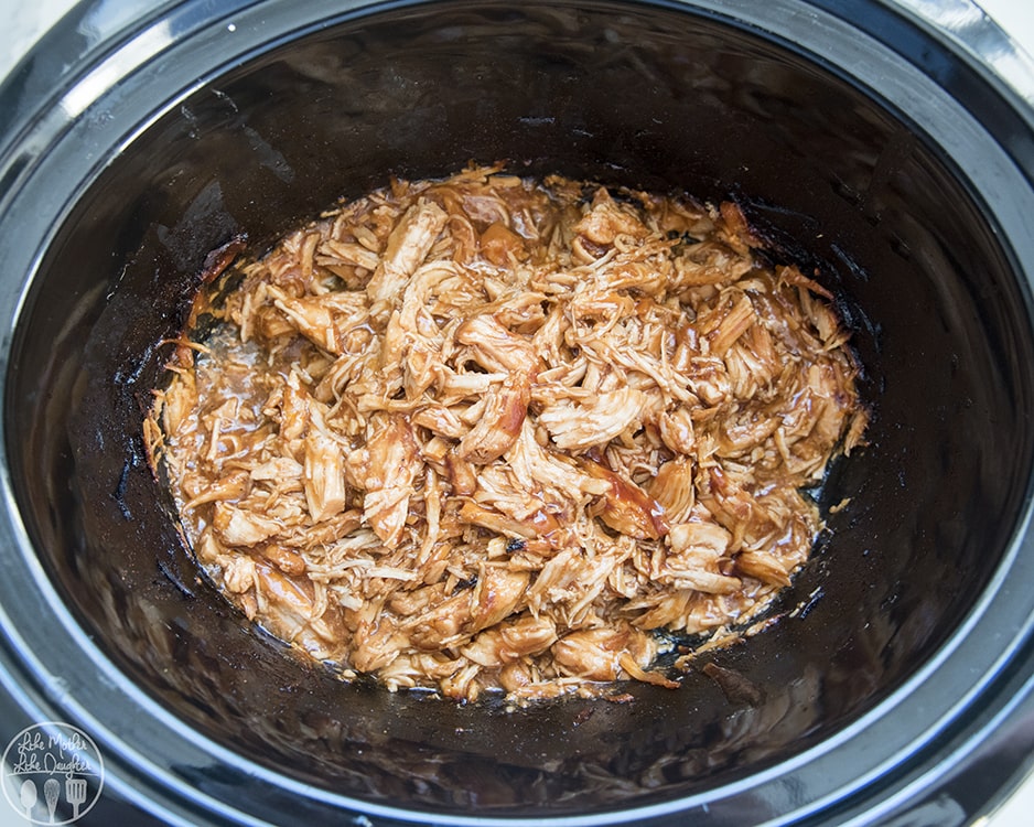 Slow cooker barbecue chicken!