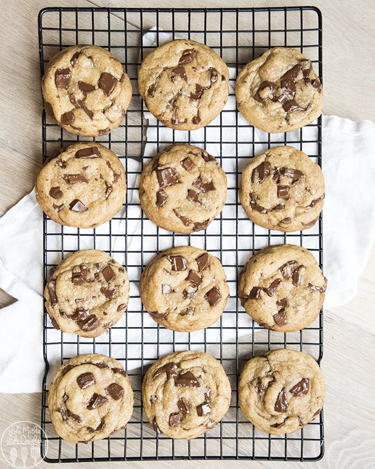 Brown Butter Cookies with Chocolate Chunks