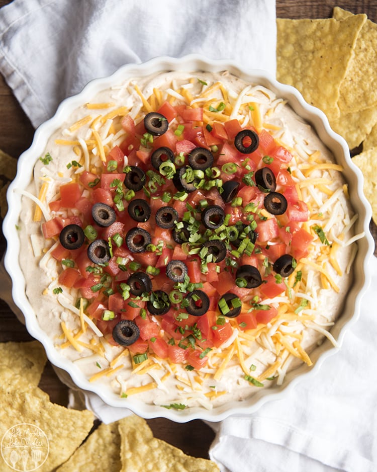 creamy Taco dip recipe