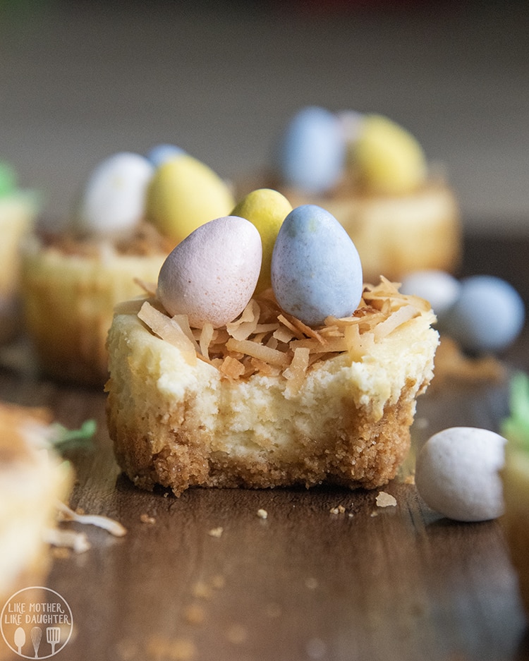 Easter Cheesecake with Cadbury Mini Eggs