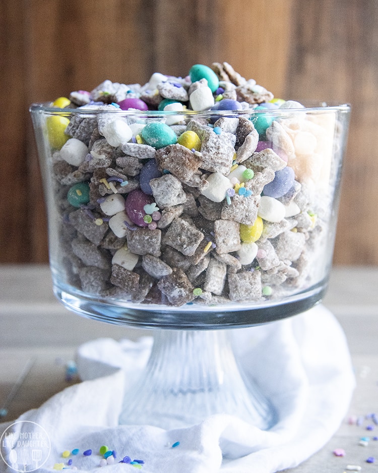Easter Puppy Chow is the perfect holiday treat!