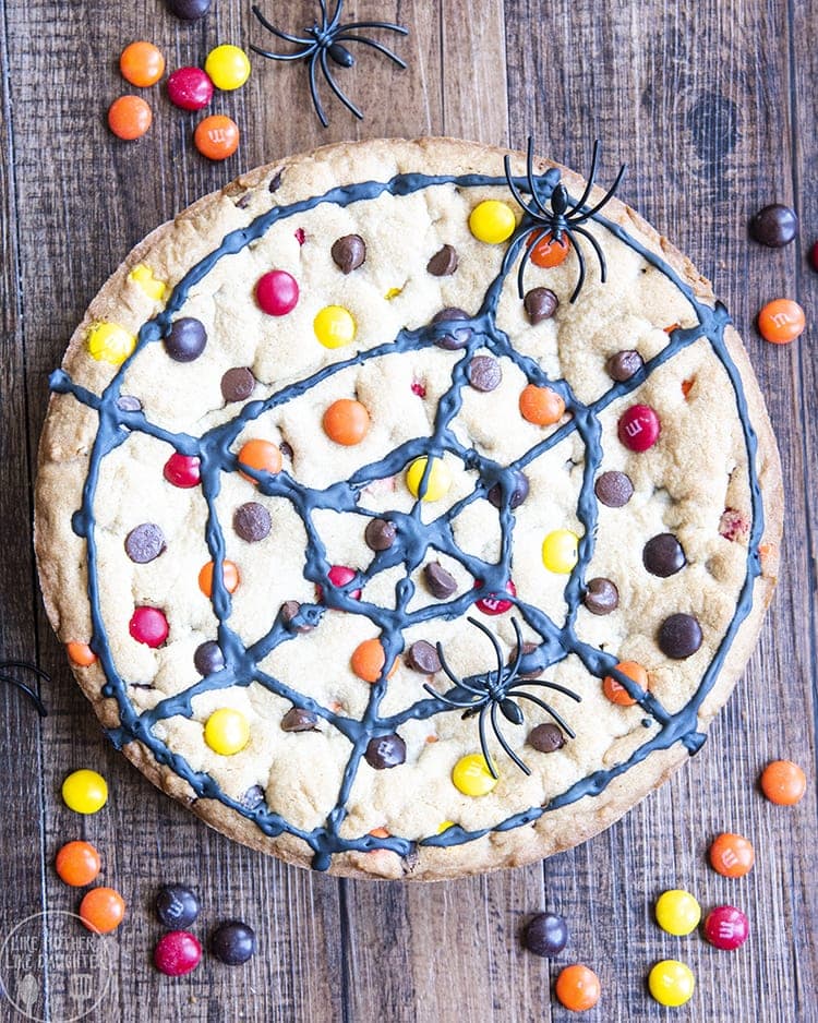 Giant Spiderweb Cookie Cake Like Mother Like Daughter