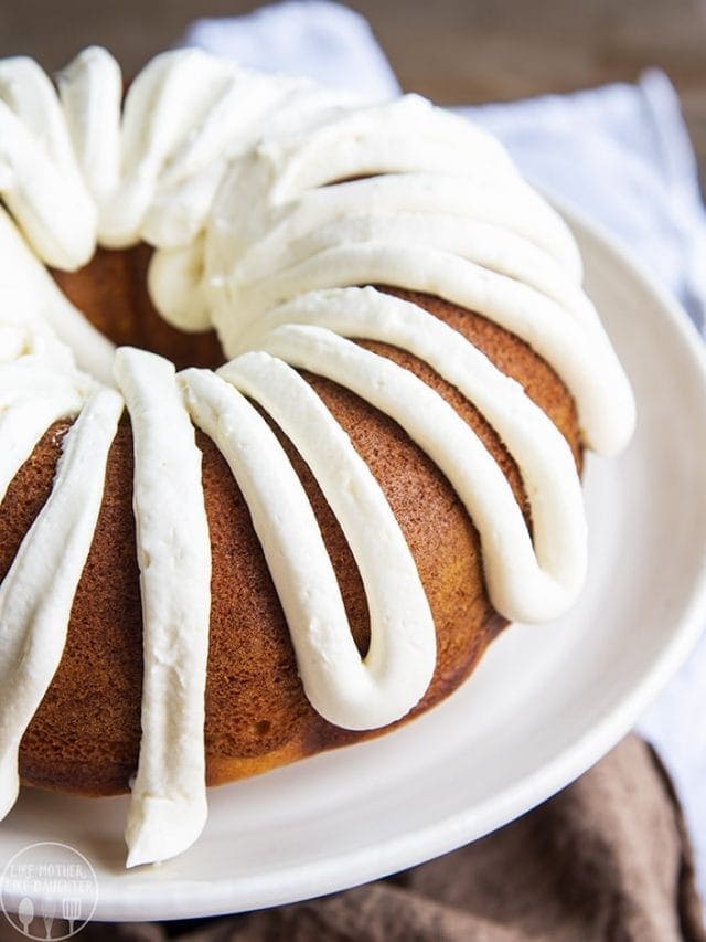 How to make Pumpkin Cake with a Cake Mix – Like Mother, Like Daughter