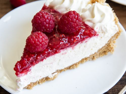 Best of Summer: No Bake Raspberry Pie - Eat Dessert First