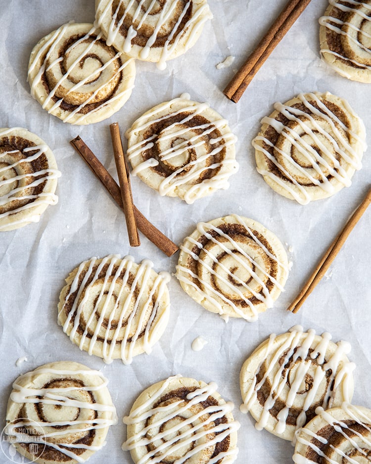 Cinnamon Swirl Sugar Cookies