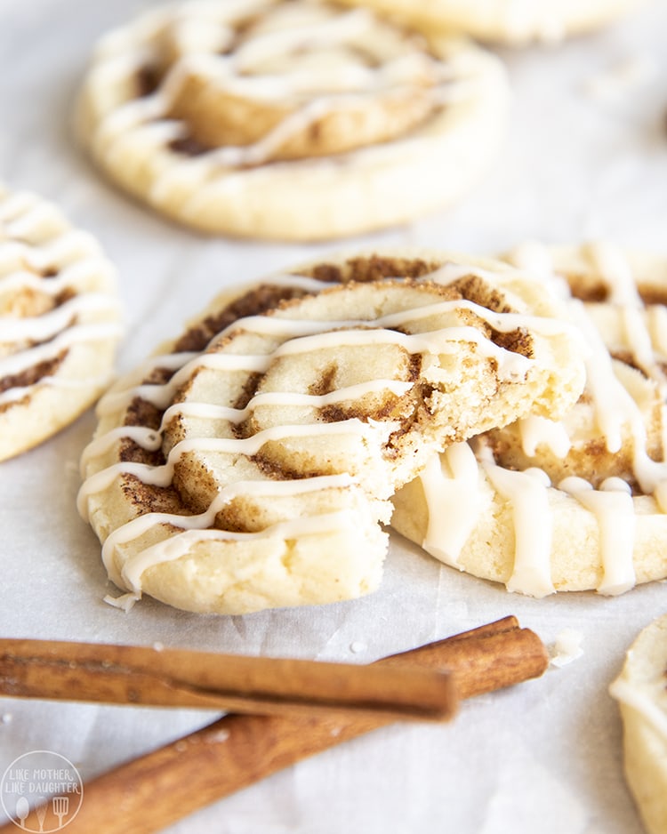 Cinnamon Roll Cookies
