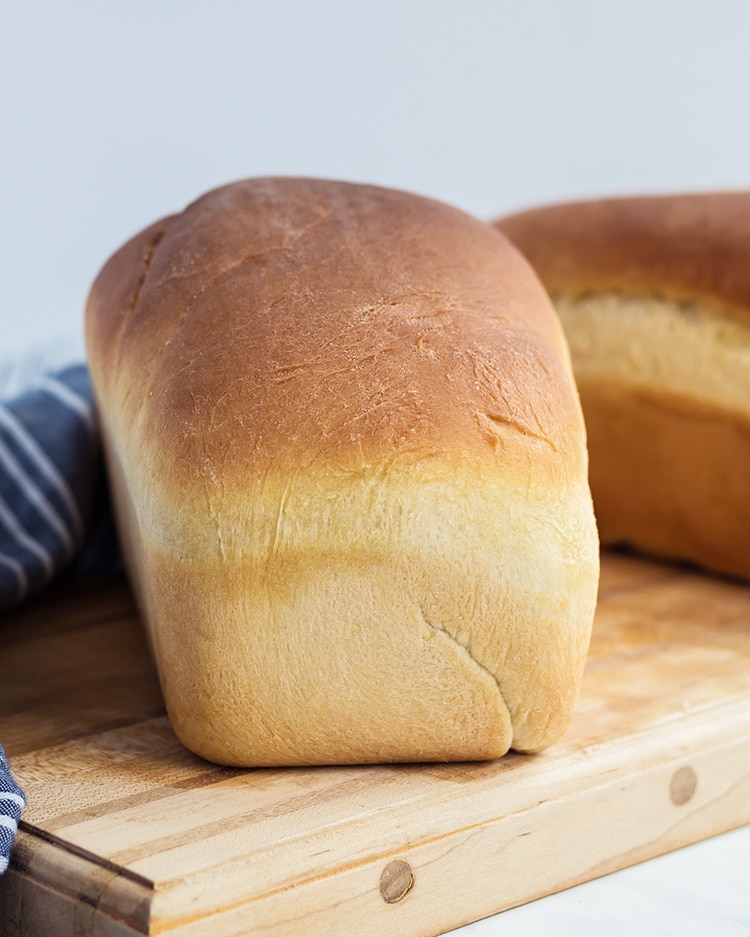 A loaf of homemade bread