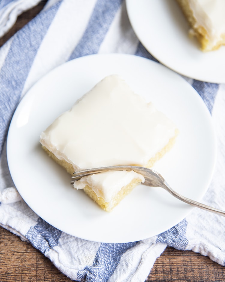 White Texas Sheet Cake – Like Mother, Like Daughter