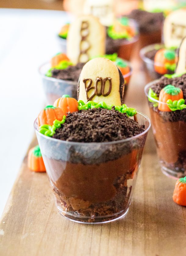 Graveyard Pudding Cups – Like Mother, Like Daughter