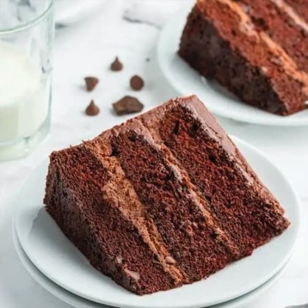 Dessert chocolate cake