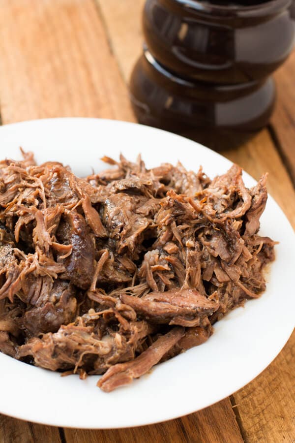 Slow Cooker Kalua Pork - Oh Sweet Basil